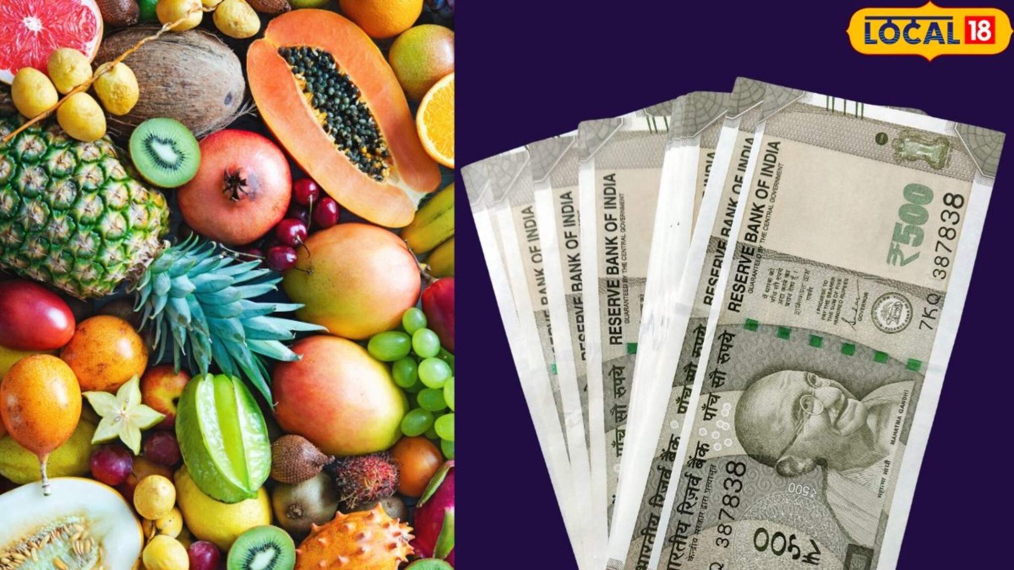 परदेशातलं फळ मराठवाड्यात पिकवलं, शेतकरी कमावतोय सोन्यासारखं उत्पन्न, उलाढाल 9 लाखांची!