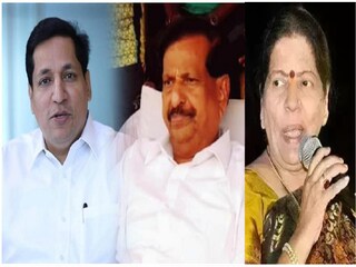 गणेश नाईक-संदीप नाईक-मंदा म्हात्रे