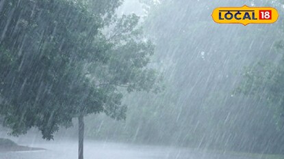 विजेच्या कडकडाटासह पावसाची शक्यता.