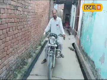 शेतकऱ्याने तयार केली अनोखी दुचाकी शेतकऱ्याने तयार केली अनोखी दुचाकी