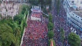 बांग्लादेशात हिंदूंचा जनसागर उफाळला बांग्लादेशात हिंदूंचा जनसागर उफाळला