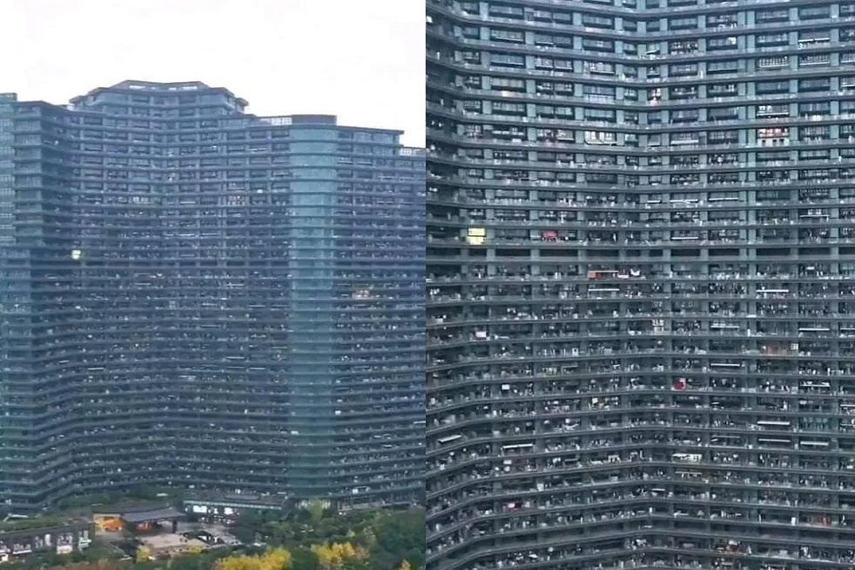 दुनिया की सबसे बड़ी सोसायटी, एक ही बिल्डिंग में रहते हैं 20 हजार परिवार! दुनिया की सबसे बड़ी सोसायटी, एक ही बिल्डिंग में रहते हैं 20 हजार परिवार!