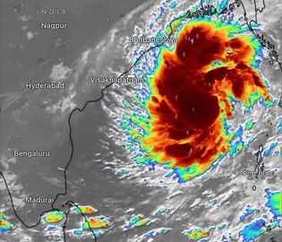 120 चा स्पीड, क्षणात सारं उद्ध्वस्त करणाऱ्या चक्रीवादळाला Dana नाव कसं मिळालं?