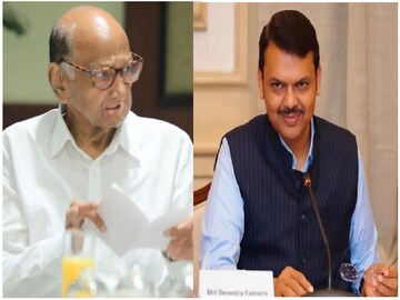 शरद पवार-देवेंद्र फडणवीस 