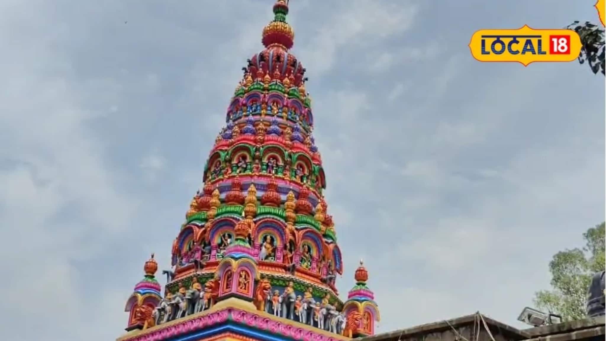 नवरात्रौत्सवात तुळजाभवानी मंदिराचं रुपडंच पालटलं, आताचं शिखर तुम्ही पाहिलंत का?