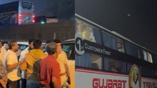 विरारमध्ये गुजरात पासिंगची वाहने अडवली, बविआचा गंभीर आरोप, मध्यरात्री काय झालं? विरारमध्ये गुजरात पासिंगची वाहने अडवली, बविआचा गंभीर आरोप, मध्यरात्री काय झालं?