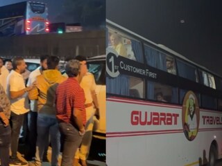 विरारमध्ये गुजरात पासिंगची वाहने अडवली, बविआचा गंभीर आरोप, मध्यरात्री काय झालं? विरारमध्ये गुजरात पासिंगची वाहने अडवली, बविआचा गंभीर आरोप, मध्यरात्री काय झालं?