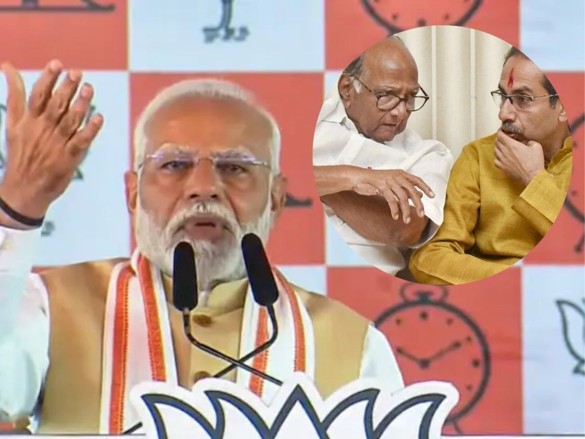 PM Narendra Modi : ठाकरे, पवारांवर मौन! पंतप्रधान मोदींनी काँग्रेसवर डागली टीकेची तोफ