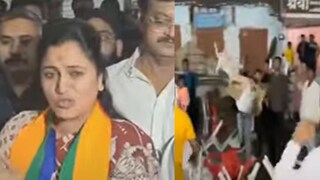 Navneet Rana  नवनीत राणा यांच्या सभेत राडा,  45 ते 50 जणांविरोधात गुन्हा दाखल, 4 जण ताब्यात