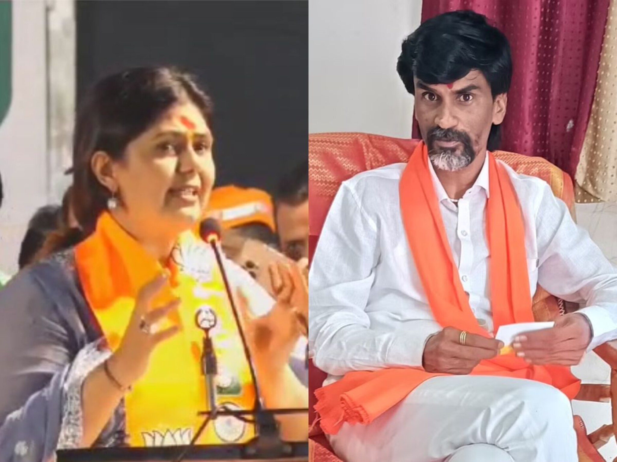 याला पाडा, त्याला गाडा, तुम्ही जाती-धर्माच्या नावावर..., पंकजा मुडेंचा नाव न घेता जरांगेंवर हल्लाबोल