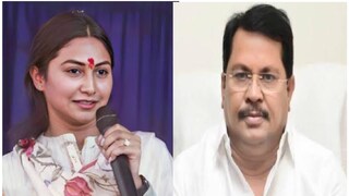 शिवानी वडेट्टीवार-विजय वडेट्टीवार शिवानी वडेट्टीवार-विजय वडेट्टीवार