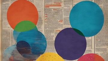 Newspaper च्या तळाला का असतात असे रंगीत ठिपके? खूपच रंजक आहे यामागचं कारण