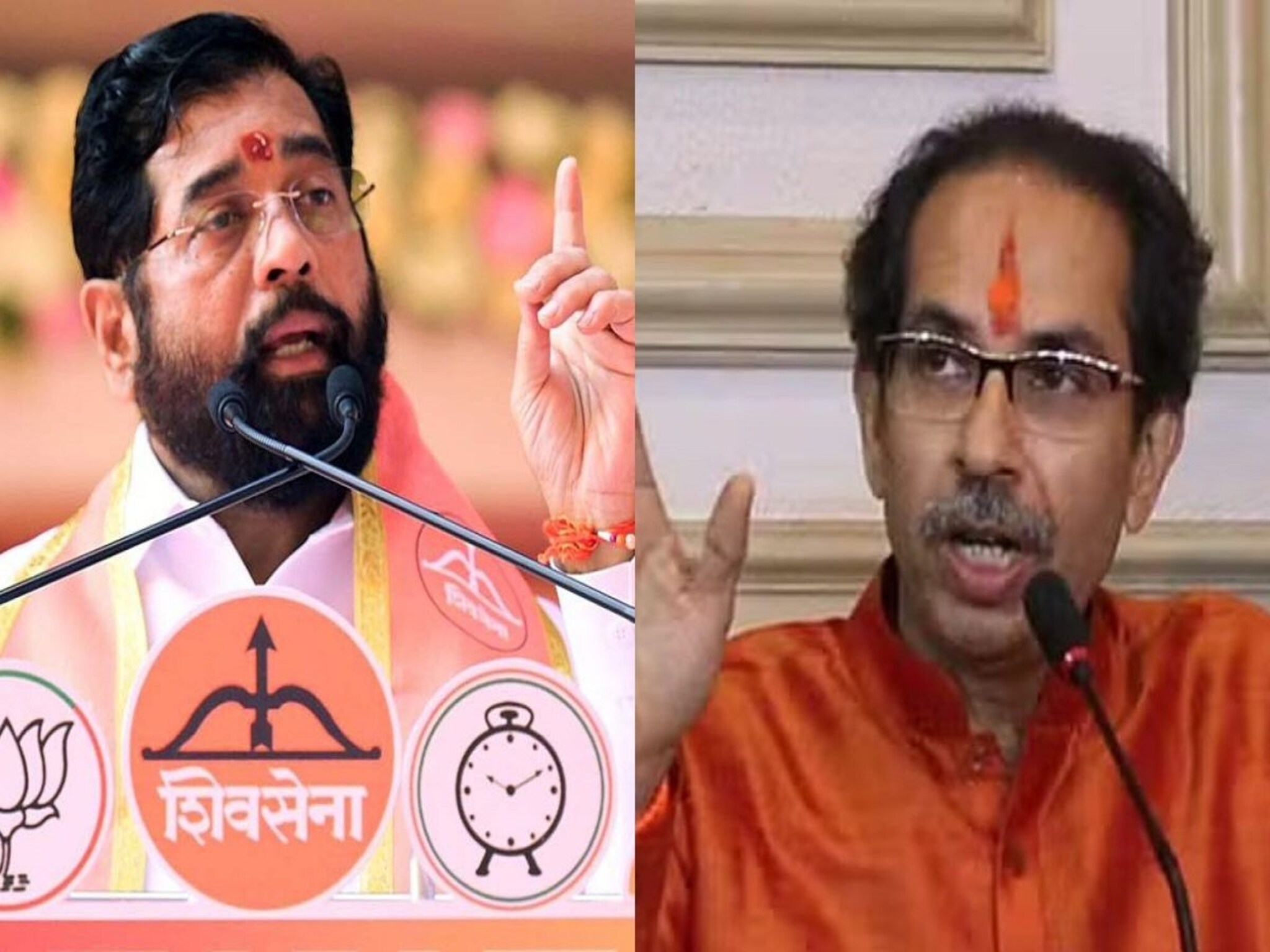 Eknath Shinde: खरी शिवसेना कुणाची एकनाथ शिंदेंनी एका वाक्यात दिलं ठाकरेंना जळजळीत उत्तर