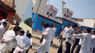 बीडमध्ये तुफान राडा 