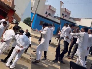 बीडमध्ये तुफान राडा 