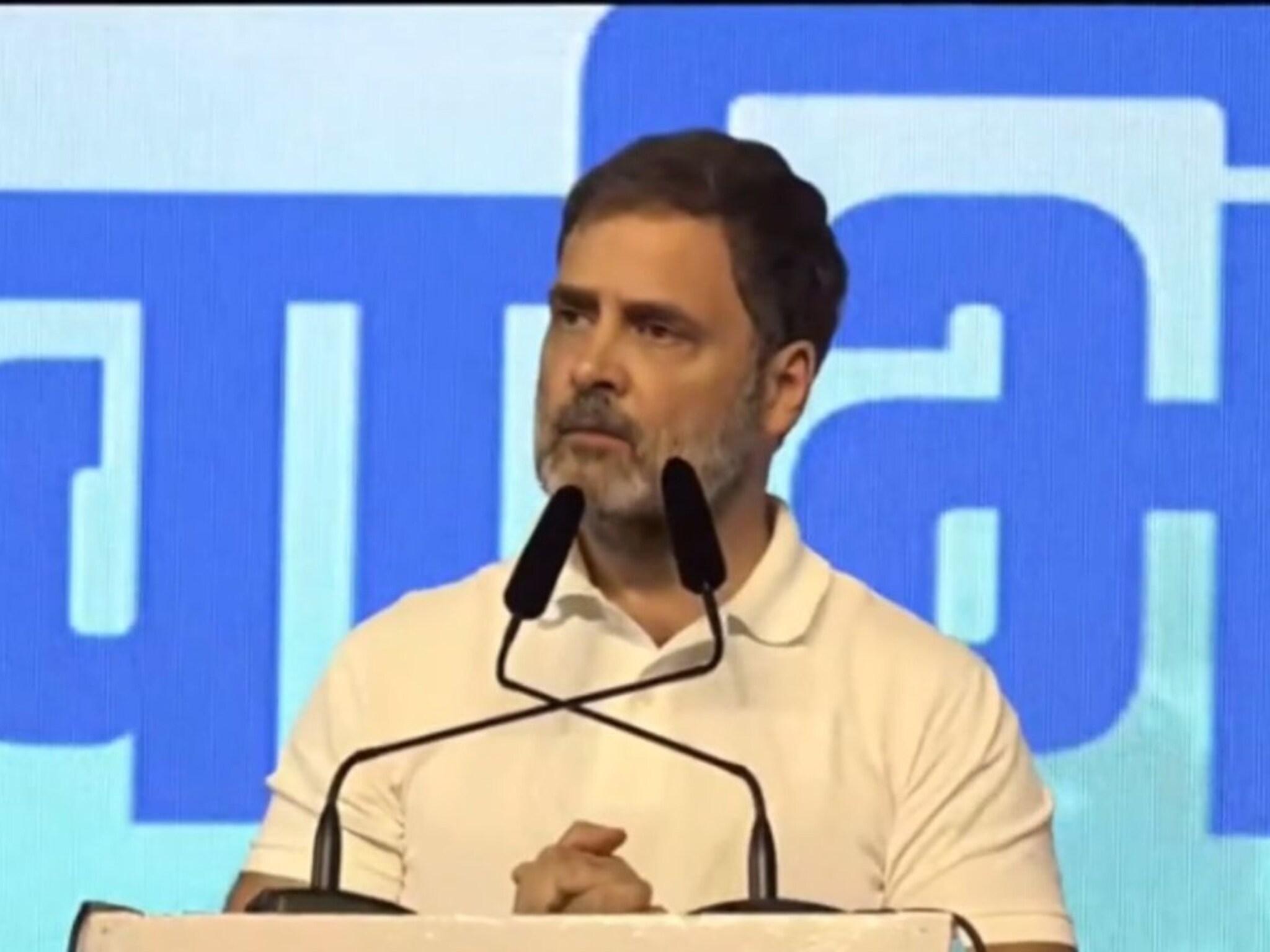 Rahul Gandhi : राहुल गांधींची सभा एका ठिकाणी, लक्ष 25 मतदारसंघांवर, काय आहे गणित?