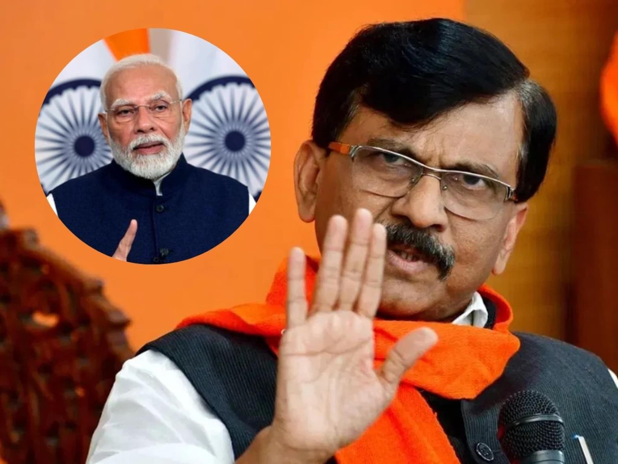 Sanjay Raut : 'पंतप्रधान मोदींनी छातीवर हात ठेवून सांगावं शिवसेना...',संजय राऊतांच चॅलेंज