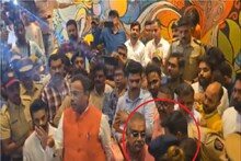 Video : तावडे-ठाकुरांची पत्रकार परिषद सुरू असताना अचानक पोलिसांची एंट्री