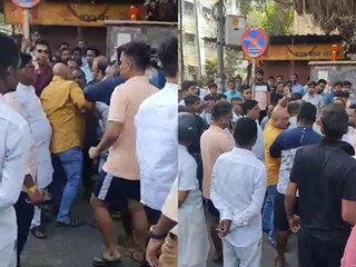 वरळीत मनसे-शिंदेच्या शिवसेनेत तुफान राडा वरळीत मनसे-शिंदेच्या शिवसेनेत तुफान राडा