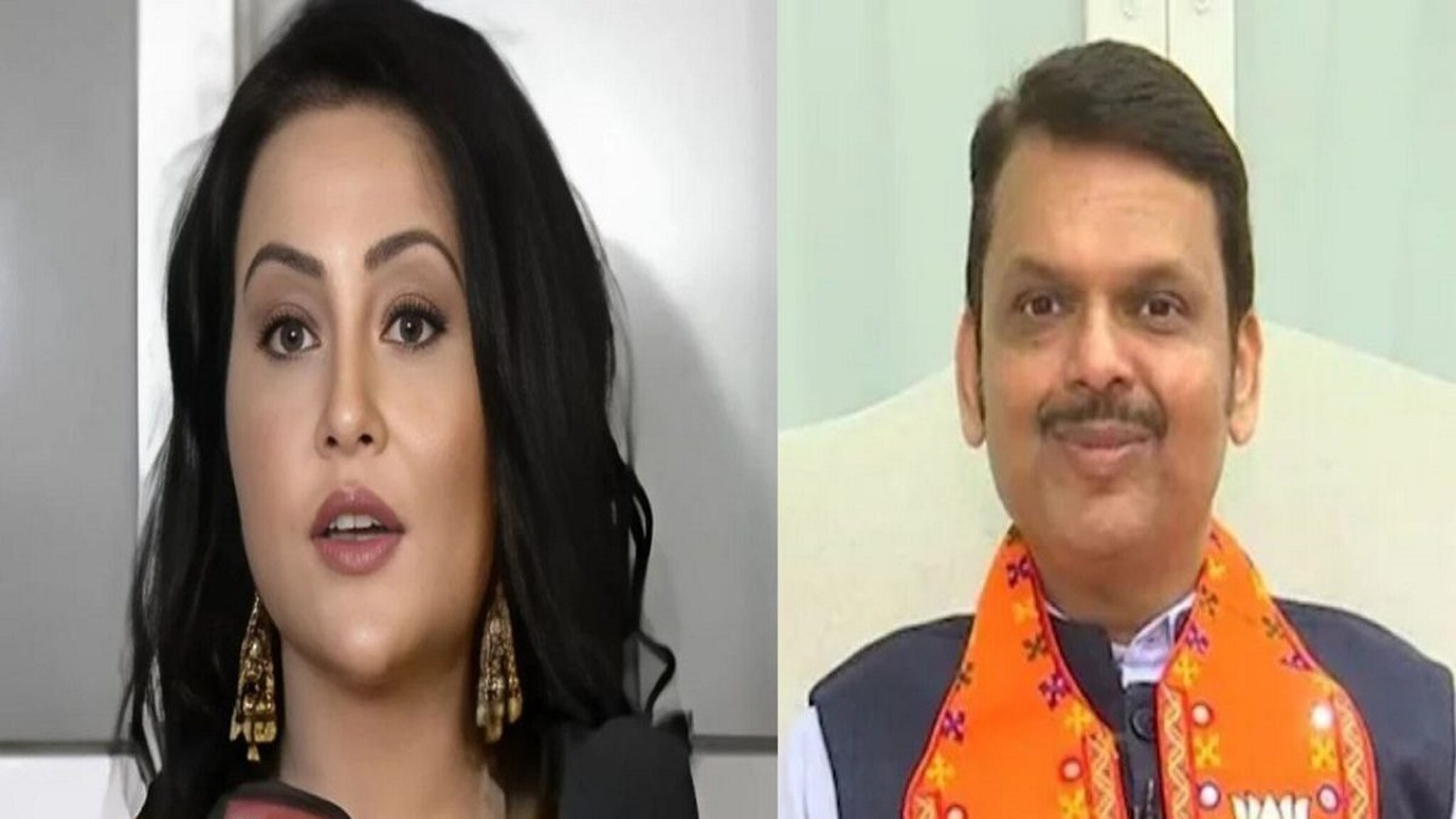 Amruta Fadnavis : ''...ते पुन्हा आलेत'', फडणवीसांच्या शपथविधीआधी अमृता फडणवीसांची प्रतिक्रिया