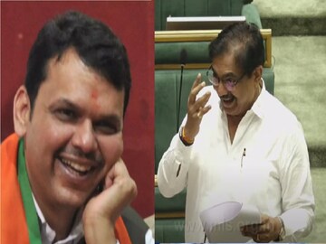 जयंत पाटील आणि देवेंद्र फडणवीस