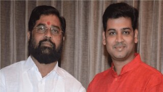 एकनाथ शिंदे आणि श्रीकांत शिंदे