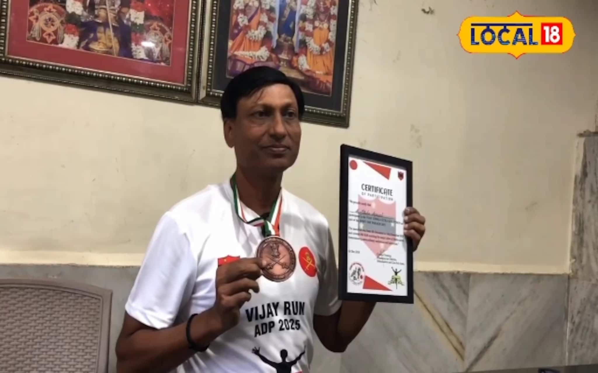 तब्बल 405 किमी मॅरेथॉन केली पूर्ण, जालन्याच्या धावपटूचा सैन्याकडून विशेष सन्मान