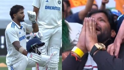 Nitish Kumar Reddy Father Gets Emotional Nitish Kumar Reddy Father Gets Emotional