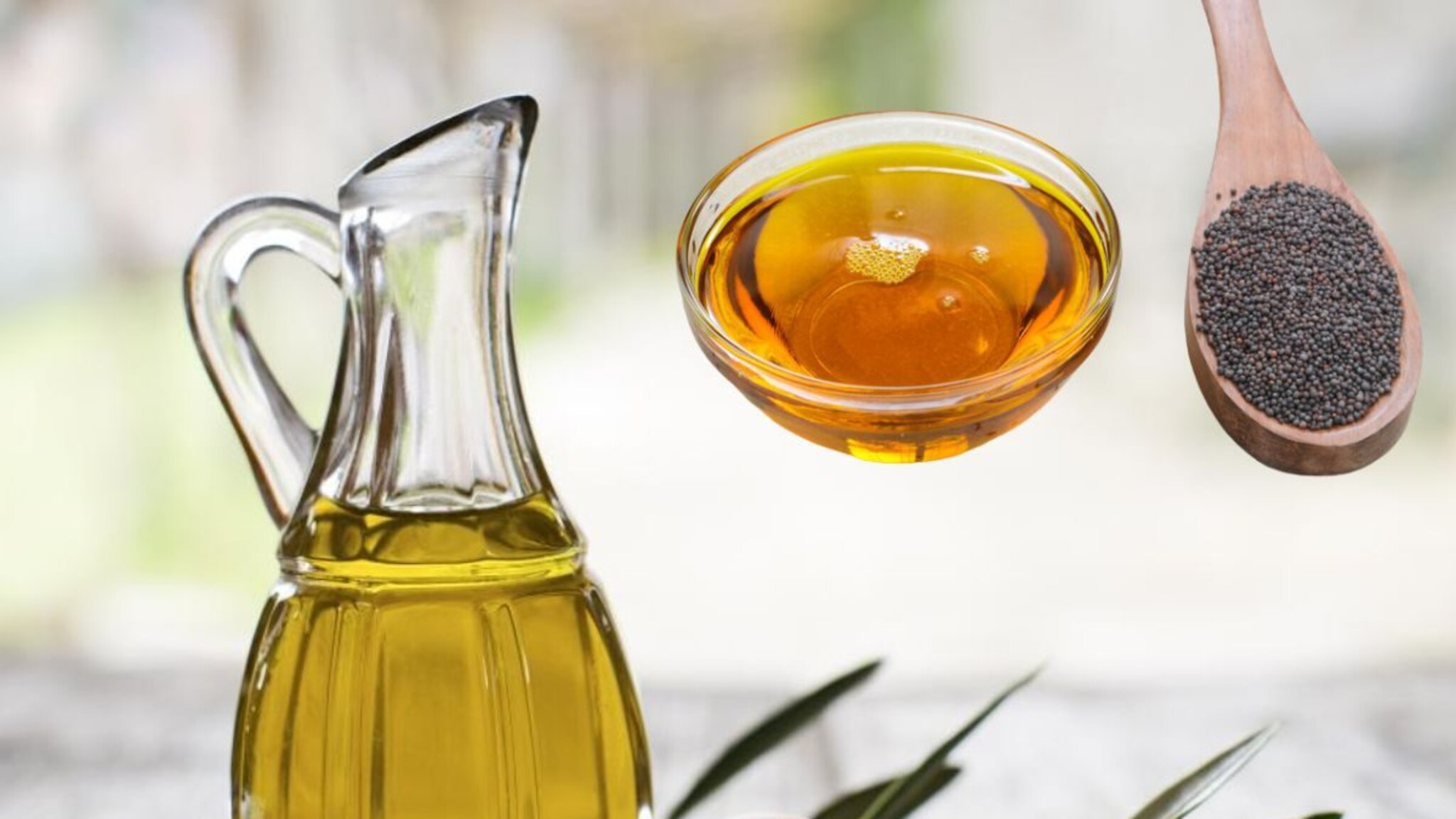 Olive Oil versus Mustard Oil: ऑलिव्ह ऑईल की मोहरीचं तेल, हृदयासाठी कोणतं तेल फायदेशीर?