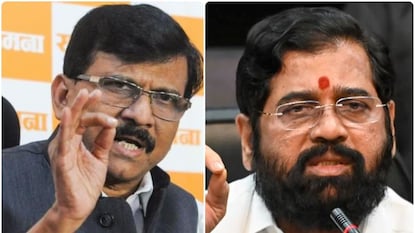 Sanjay raut on Eknath shinde Sanjay raut on Eknath shinde
