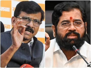 Sanjay raut on Eknath shinde
