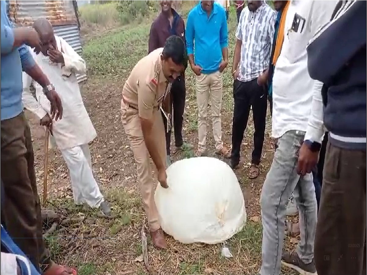 पांढऱ्या फुग्याला एक यंत्र लावण्यात आले होते. हे यंत्र देखील पांढऱ्याच रंगाचे आहे, आणि त्यावर ए कोरिया भाषेतला मजकूर आहे. त्यामुळे कोरिया देशात हवामानाचा अंदाज घेण्यासाठी ही वस्तू वापरली जात असल्याचा अंदाज वर्तवला जात आहे.