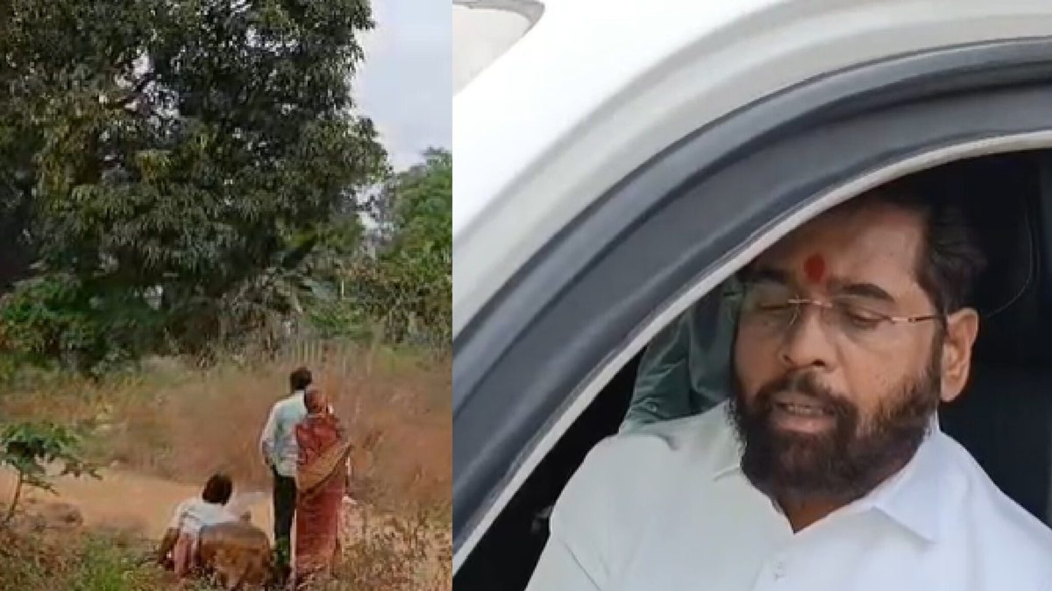 Satara : दिव्यांग मुलासोबत आई वाटेत थांबली, काळजीवाहू मुख्यमंत्र्यांचा ताफा येताच...