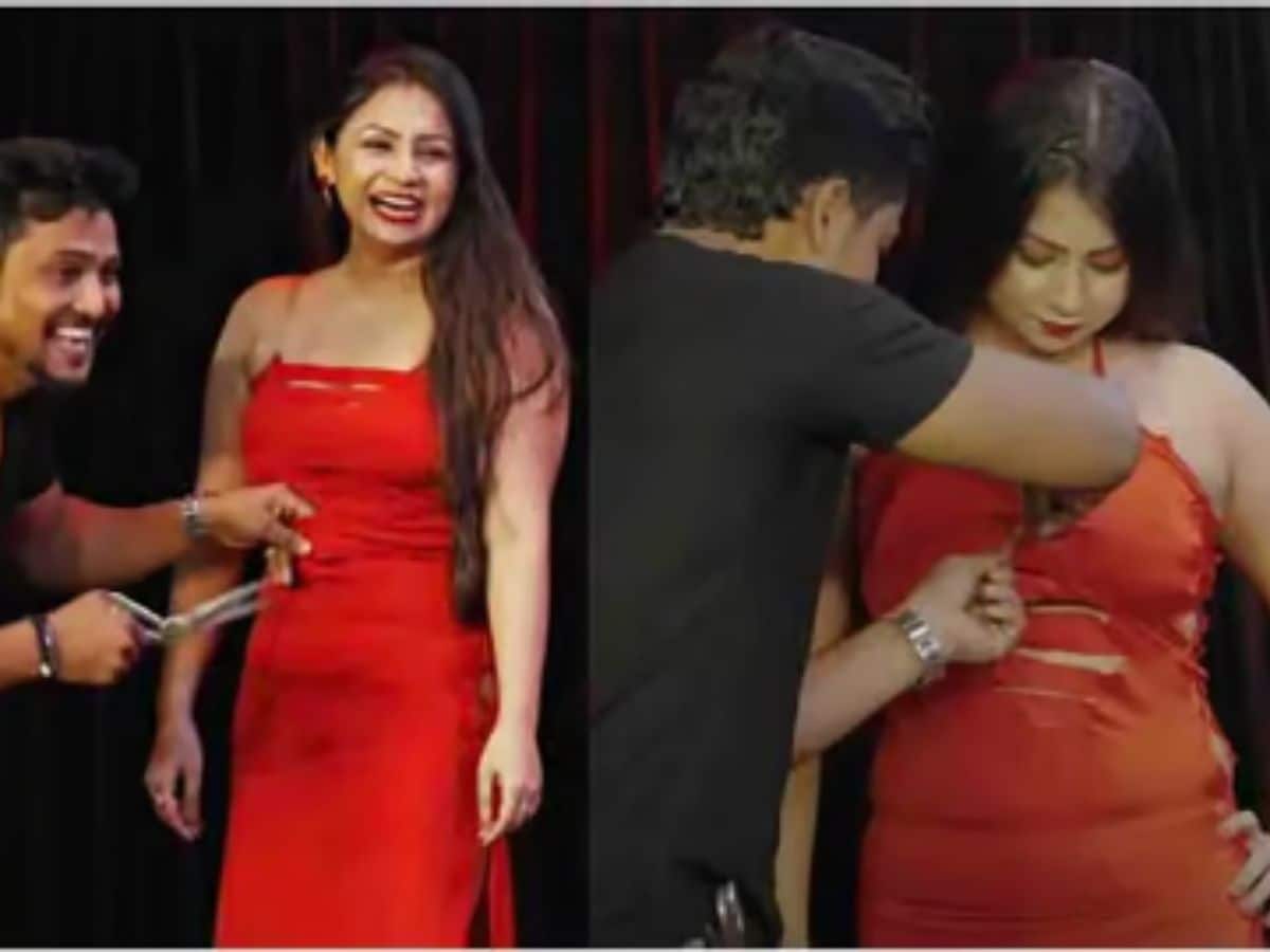 'कॉस्च्युम कटर' असलेल्या तिच्या मित्राने सगळ्यांसमोर तिचा ड्रेस फाडला. या शोमध्ये कॉमेडियन भारती सिंग, तिचा पती हर्ष लिंबाचिया आणि गायक टोनी कक्कर यांनी हजेरी लावली होती.