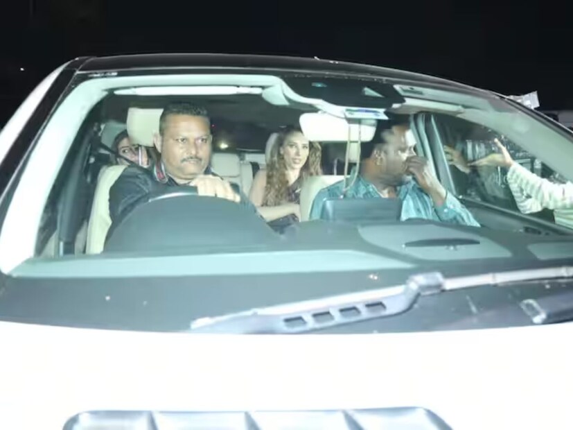 सलमान खानला शुभेच्छा देण्यासाठी त्याची रुमर्ड गर्लफ्रेंड युलिया वंतूरही आली होती.