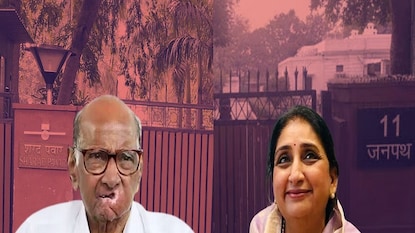 Sharad Pawar Sunetra Pawar Sharad Pawar Sunetra Pawar