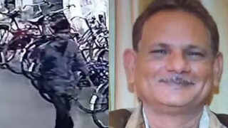 डावीकडे आरोपी विद्यार्थी, उजवीकडे मृत प्राचार्य 