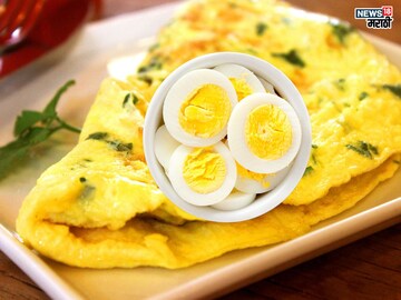 प्रतिकात्मक फोटो : अंड खाणं आरोग्यासाठी चांगलं, पण कोणतं अंड खावं?  उकडलेलं की तळलेलं?