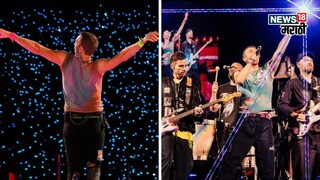 ख्रिस मार्टिन आलेल्या प्रेक्षकांशी मराठीतून संवाद साधताना दिसत आहे. ख्रिस मार्टिन आलेल्या प्रेक्षकांशी मराठीतून संवाद साधताना दिसत आहे.