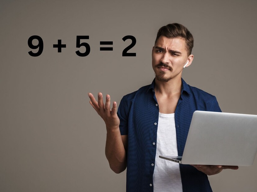 अनेकांना हे गणितच चुकीचं वाटेल पण थोडं डोकं लावलं तर हे गणित चुकीचं नाही, फक्त ती सोडवण्याची पद्धत जरा हटके आहे.