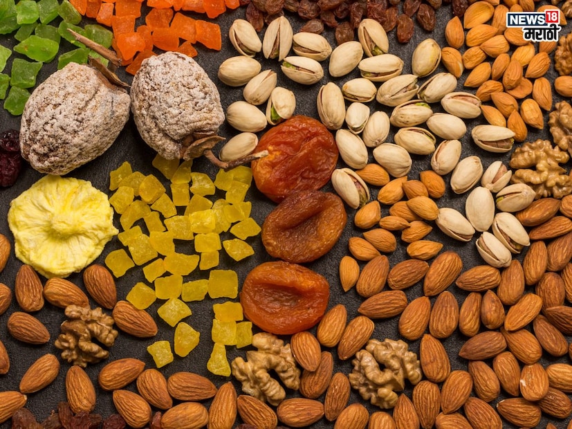 सुकामेव्यात ट्रिप्टोफेन नावाचं अमिनो ॲसिड असतं जे सेरोटोनिन वाढवण्यासाठी फायद्याचं असतं. त्यामुळे सुकामेवा खाल्ल्याने सेरोटोनिन वाढून मूड चांगला राहू शकतो. याशिवाय सुकामेव्यातून प्रोटिन्स, गुड फॅट आणि व्हिटॅमिन ई शरीराला मिळतात. 
