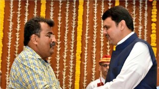 रविंद्र चव्हाण आणि देवेंद्र फडणवीस रविंद्र चव्हाण आणि देवेंद्र फडणवीस