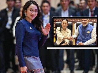 थायलंडच्या पीएम पंतप्रधान नरेंद्र मोदींसोबत थायलंडच्या पीएम पंतप्रधान नरेंद्र मोदींसोबत