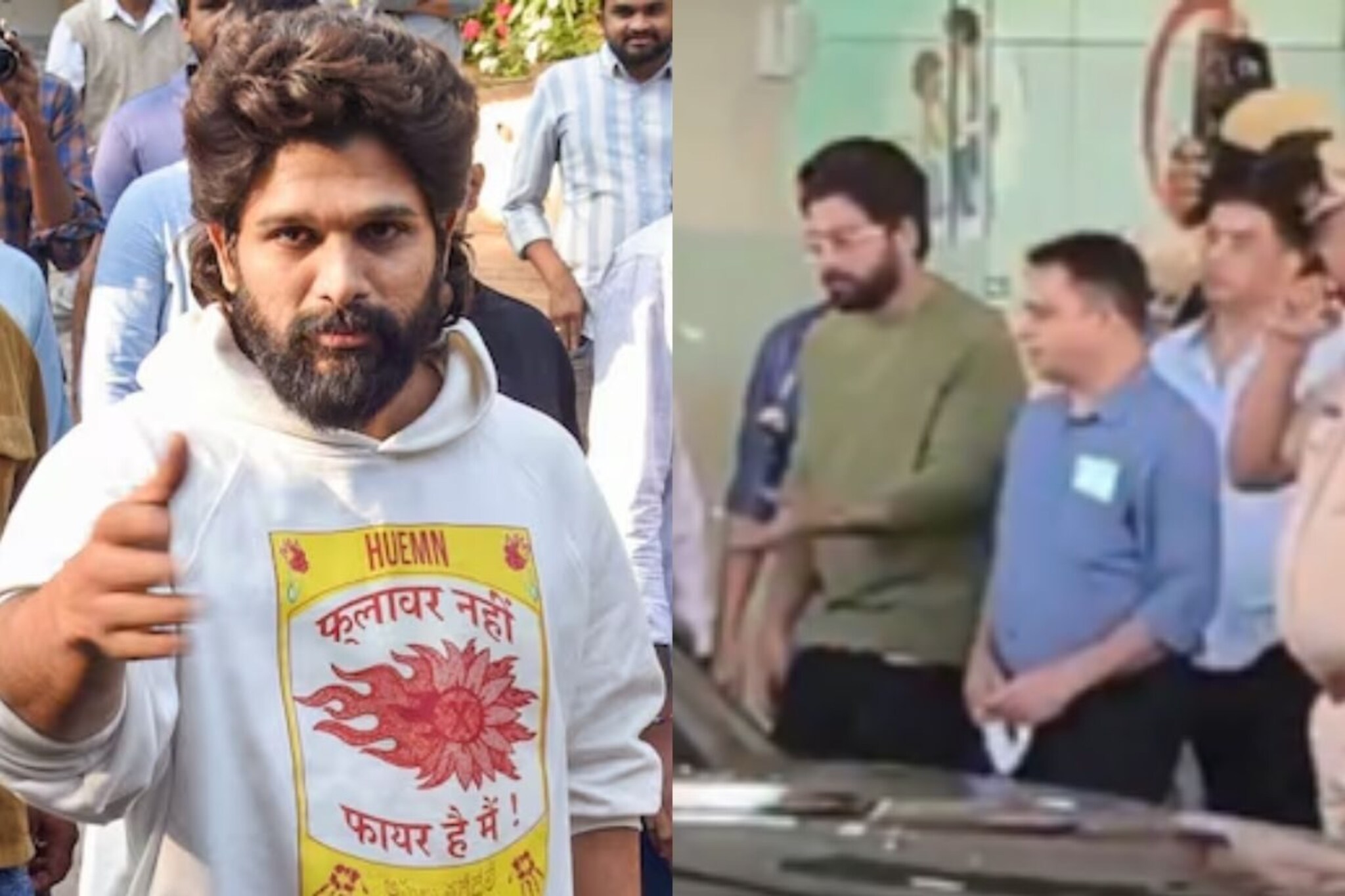 घटनेच्या 33 दिवसांनी अल्लू अर्जुन जखमी मुलाच्या भेटीला,हॉस्पिटलबाहेर कडक सुरक्षा