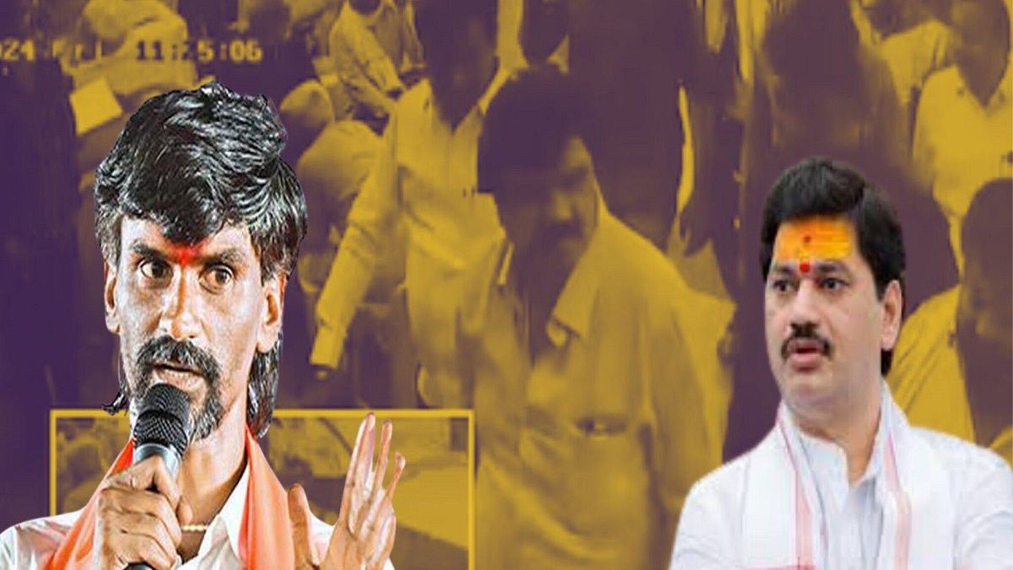 Walmik Karad : वाल्मिक कराडचा CCTV समोर, मनोज जरांगे आक्रमक, 'सरकारमधल्या मंत्र्यालाही...'