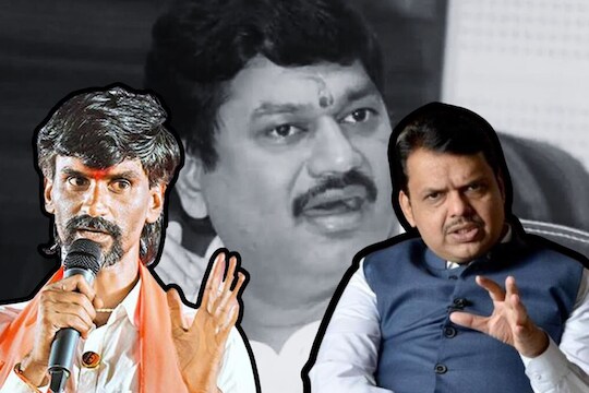 Manoj Jarange : 'रावणाचं टिकलं नाही, धनंजय मुंडे तू कोण?', फडणवीसांचं कौतुक  करत जरांगे बरंच बोलले! macoca action against walmik karad manoj jarange  praises cm fadnavis targets dhananjay ...