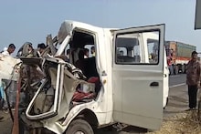 ओव्हरटेकच्या नादात ट्रकने मॅक्स ऑटोला हवेत उडवलं,गाडीचा चक्काचूर,9 जणांचा मृत्यू