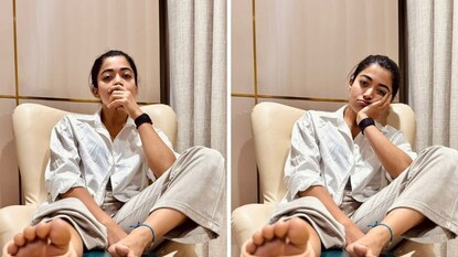 रश्मिकाच्या पायाला दुखापत आहे, ज्यामुळे ती सध्या शूट करू शकत नाही. रश्मिकाच्या पायाला दुखापत आहे, ज्यामुळे ती सध्या शूट करू शकत नाही.