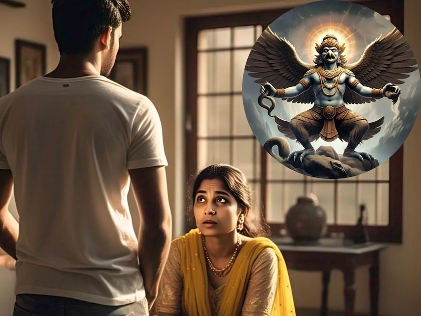 जो माणूस आपल्या पत्नीशी गैरवर्तन करतो तो त्याच्या पुढच्या आयुष्यात काय बनतात? हे गरुड पुराणात सांगितलं आहे.