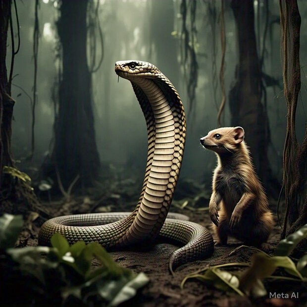 मुंगूस : साप आणि मुंगूस या शत्रूंच्या जोडीबाबत तर तुम्हाला माहिती आहेत. मुंगूस चपळ, विष प्रतिरोधी क्षमतेसाठी ओळखले जातात. ते निर्भीड असतात. अगदी कोब्रासारख्या सापाचीही ते शिकार करतात.